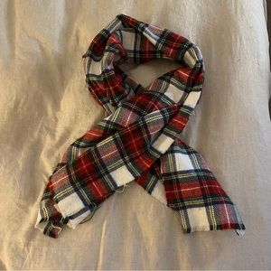 Plaid Blanket Scarf